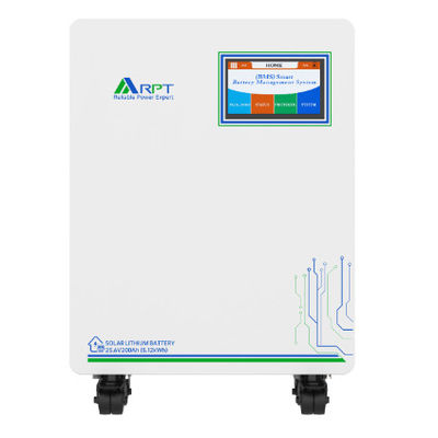 Καλή τιμή. LiFePO4 Οικιακή Αποθήκευση Ενέργειας 5.2 KWh Χωρητικότητας και 200W Φωτοβολταϊκά Πάνελ για Αειφόρο Διαχείριση Ενέργειας σε απευθείας σύνδεση