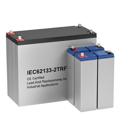 ποιότητας Επικαιροποιημένα IEC62133-2TRF και CE υποκατάστατα μολύβδου για βιομηχανικές εφαρμογές εργοστάσιο