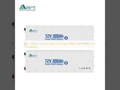 72V 300Ah μπαταρία τροχόσπιτου αποθήκευση 3000 φορές βαθύ κύκλο μπαταρία RV